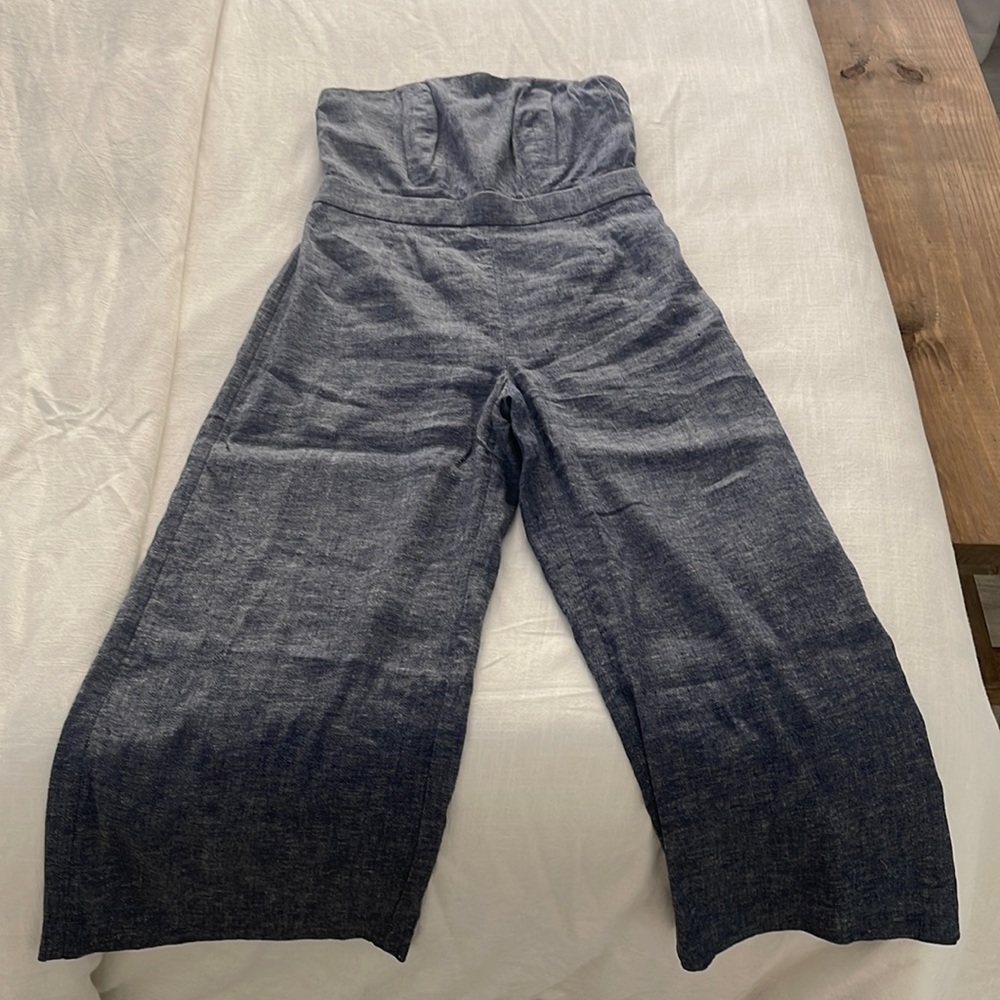 Strapless jumpsuit